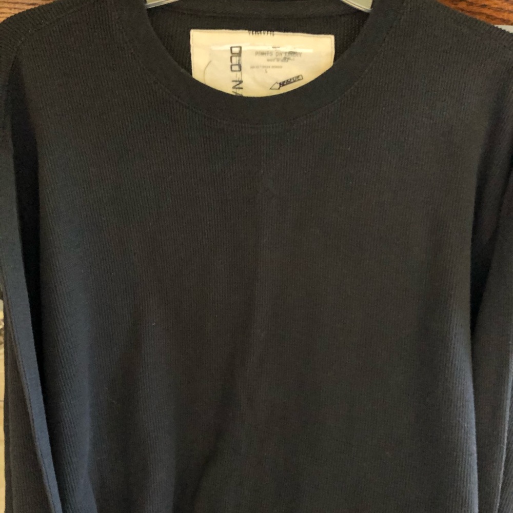 Black thermal shirt